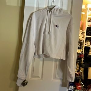 NWT Champion white hoody